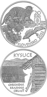 20 euro coin Kysuce Protected Area | Slovakia 2022