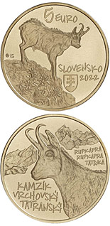 5 euro coin Tatra chamois | Slovakia 2022