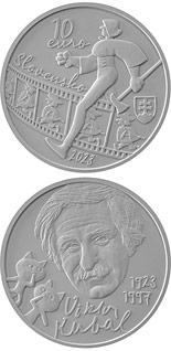 10 euro coin 100th anniversary of the birth of Viktor Kubal | Slovakia 2023