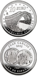 10 euro coin 5th Anniversary of the Euro – Union | Spain 2007