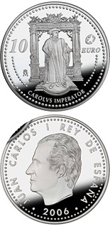 10 euro coin The Europa Program – Charles V | Spain 2006