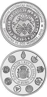 10  coin Historic Ibero-American Coins | Spain 2010