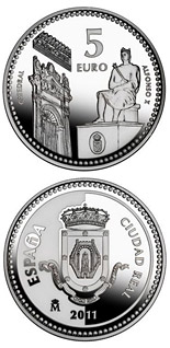 5 euro coin Ciudad Real | Spain 2011