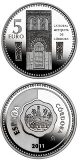 5 euro coin Córdoba | Spain 2011