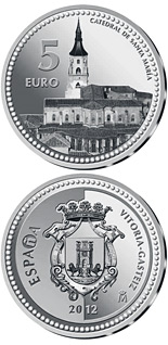 5 euro coin Vitoria-Gasteiz | Spain 2012