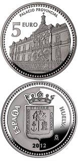 5 euro coin Jaén | Spain 2012
