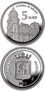 5 euro coin Málaga | Spain 2012