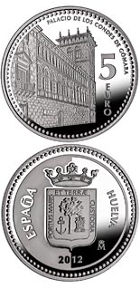 5 euro coin Soria | Spain 2012