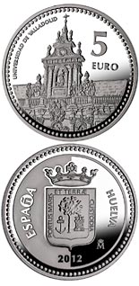 5 euro coin Valladolid | Spain 2012