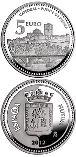 5 euro coin Zamora | Spain 2012