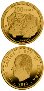 200 euro coin Juan Gris | Spain 2012