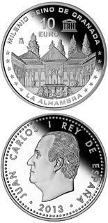 10 euro coin Millennium of the Kingdom of Granada | Spain 2013