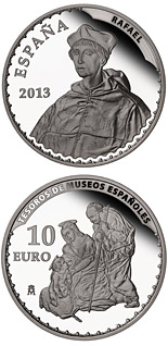 10 euro coin Raphael | Spain 2013