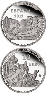 10 euro coin Titian | Spain 2013