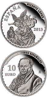 10 euro coin Vicente López | Spain 2013