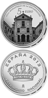 5 euro coin Real Monasterio de la Encarnación | Spain 2014