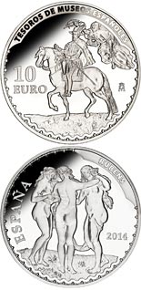 10 euro coin Rubens | Spain 2014