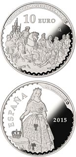 10 euro coin Spanish Museum Treasures III: Madrazo | Spain 2015