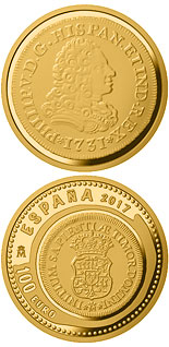100 euro coin 8th Series Numismatic Treasures | Spain 2017