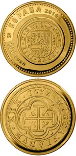 100 euro coin 9th Series Numismatic Treasures - House of Habsburg | Spain 2017