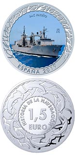 1.5 euro coin Spanish Oiler Patiño | Spain 2019