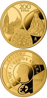 200 euro coin Gothic | Spain 2020