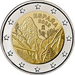 2 euro coin Garajonay National Park | Spain 2022