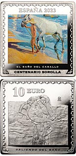 10 euro coin Centenary of the death of Joaquín Sorolla y Bastida | Spain 2023