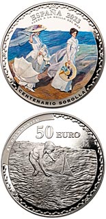 50 euro coin Centenary of the death of Joaquín Sorolla y Bastida | Spain 2023