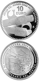 10 euro coin The IV Centenary of the Centén of 1623 | Spain 2023