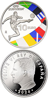 10 euro coin UEFA EURO 2024 | Spain 2024