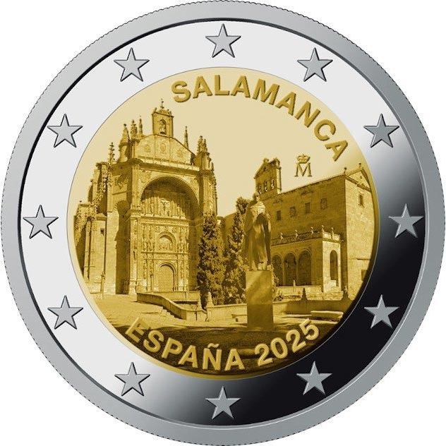 thumbnail interactive-video image 1 of 2025 Spain Euro Coin Set – Series 8, 1 Cent To 2 Euro, Full Set 1 of 4