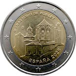 2 euro coin Poblet Abbey | Spain 2026