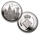 5 euro coin Barcelona | Spain 2010