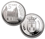 5 euro coin Albacete | Spain 2010