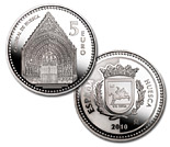5 euro coin Huesca | Spain 2010