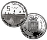 5 euro coin Logroño  | Spain 2011