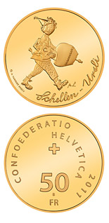 50 franc coin A bell for Ursli | Switzerland 2011