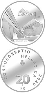20 franc coin NRLA – Ceneri 2020 | Switzerland 2020