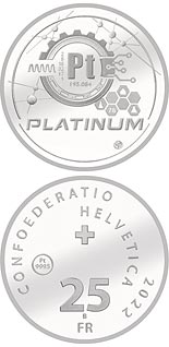 25 franc coin Platinum | Switzerland 2022