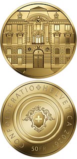 50 franc coin 120 Years of the Swissmint building | Switzerland 2026