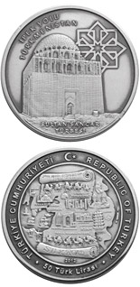 50 Lira coin Silk Road - Turkmenistan | Turkey 2012