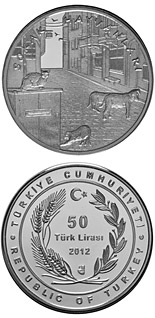 50 Lira coin Stray Animals | Turkey 2012