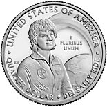 25 cents coin Dr. Sally Ride | USA 2022