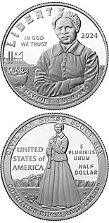 0.5 dollar coin Harriet Tubman Bicentennial | USA 2024