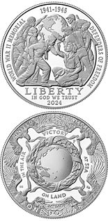 1 dollar coin Greatest Generation | USA 2024