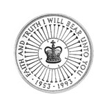 5 pound coin 40th anniversary of the Coronation | United Kingdom 1993