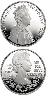 5 pound coin Queen’s Diamond Jubilee | United Kingdom 2012