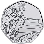 50 pence coin Cycling | United Kingdom 2011