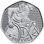50 pence coin Wheelchair Rugby | United Kingdom 2011
